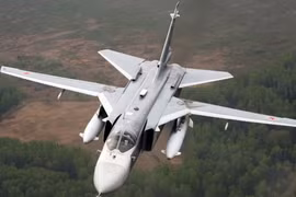 Chiến đấu cơ Su-24 Ukraine rơi trong nhiệm vụ chiến đấu