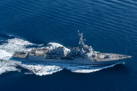 Hải quân Mỹ sắp đưa tàu khu trục Aegis Flight III USS Ted Stevens vào biên chế