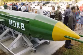 Mỹ chỉ có 15 quả bom MOAB, vì sao loại vũ khí này vẫn gây chú ý?