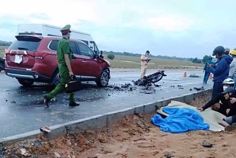 Hiện trường vụ tai nạn