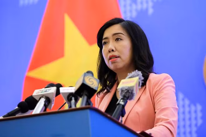 Người phát ngôn Bộ Ngoại giao Việt Nam Lê Thị Thu Hằng