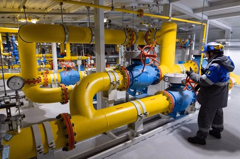 Nhiều người lo ngại Gazprom sẽ có thể nhân cơ hội này để đóng van cung cấp. Ảnh: Bloomberg Nhiều người lo ngại Gazprom sẽ có thể nhân cơ hội này để đóng van cung cấp. Ảnh: Bloomberg