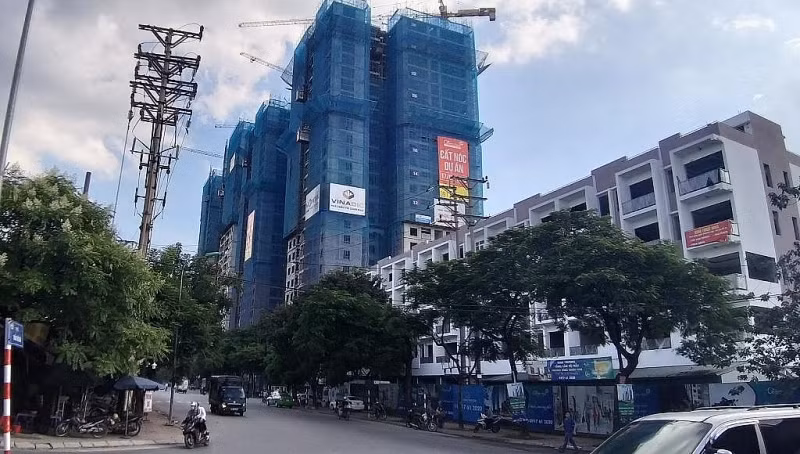 Dự án Phương Đông Green Park trước đó đã bị xử phạt vi phạm 40 triệu đồng Dự án Phương Đông Green Park trước đó đã bị xử phạt vi phạm 40 triệu đồng