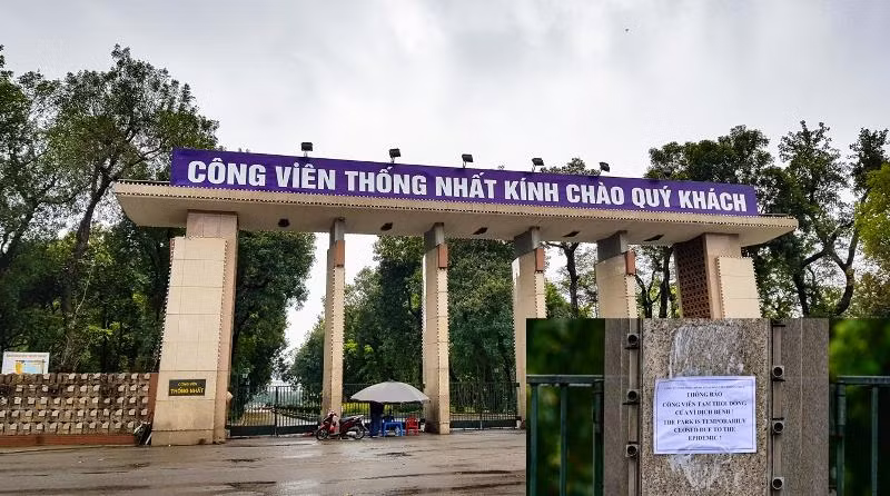 Công viên Thống Nhất chưa mở cửa trở lại từ ngày mai, 28/9 Công viên Thống Nhất chưa mở cửa trở lại từ ngày mai, 28/9
