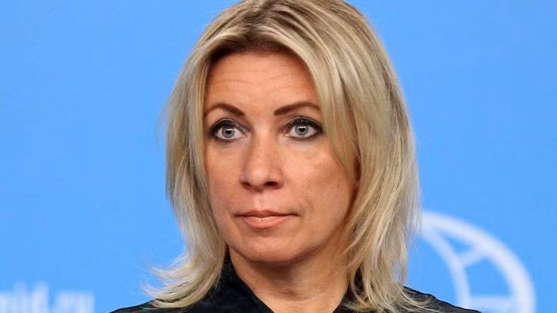Người phát ngôn Bộ Ngoại giao Nga, bà Maria Zakharova