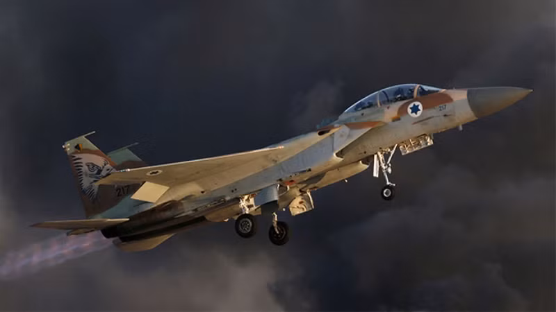 Một chiến đấu cơ của không quân Israel