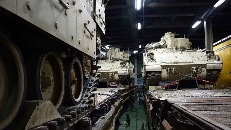 Xe chiến đấu bộ binh Bradley của Mỹ