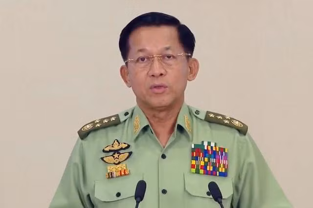 Tướng Min Aung Hlaing, Tư lệnh quân đội Myanmar