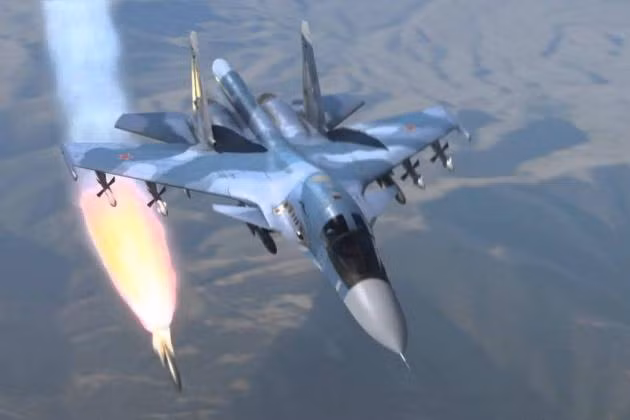 Chiến đấu cơ Nga trong 1 lần không kích ở Syria