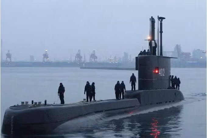 Tàu ngầm KRI Nanggala-402 của Indonesia