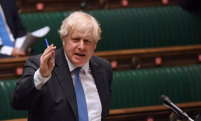 Thủ tướng Anh Boris Johnson