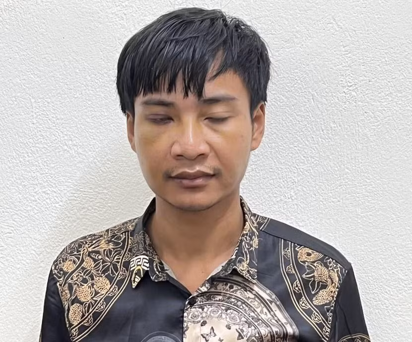 Đối tượng Bùi Văn Khánh. Ảnh: Công an cung cấp