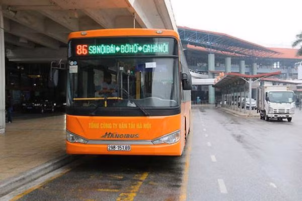 Xe buýt chất lượng cao 86, nối ga Hà Nội tới sân bay quốc tế Nội Bài Xe buýt chất lượng cao 86, nối ga Hà Nội tới sân bay quốc tế Nội Bài