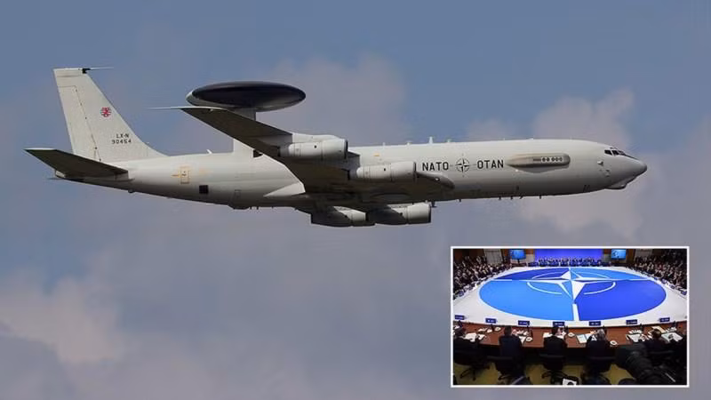 Máy bay cảnh báo sớm Boeing E3-A của NATO