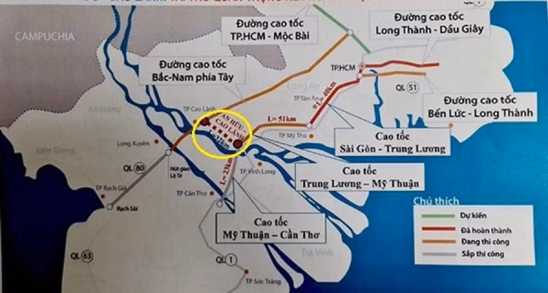 Đồng Tháp kiến nghị sớm xây dựng cao tốc Mỹ An- Cao Lãnh