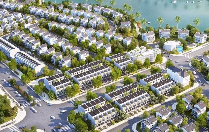 Phối cảnh khu biệt thự và nhà ở Hưng Thịnh ở Văn Giang Phối cảnh khu biệt thự và nhà ở Hưng Thịnh ở Văn Giang