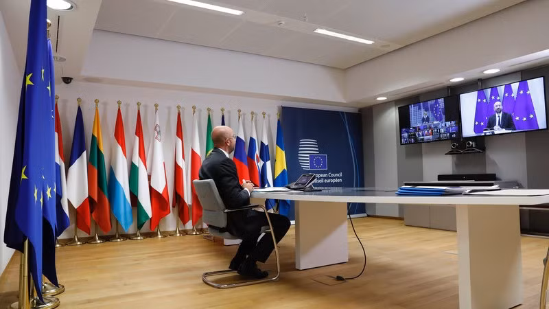 Các nhà lãnh đạo EU họp trực tuyến khẩn cấp về tình hình bạo lực ở Belarus, ngày 19-8-2020