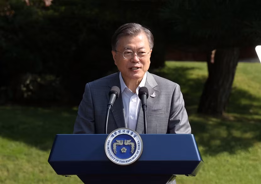 Tổng thống Hàn Quốc Moon Jae-in