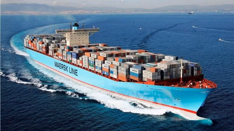 Hãng tàu biển Maersk là một trong những hãng tàu lớn nhất thế giới