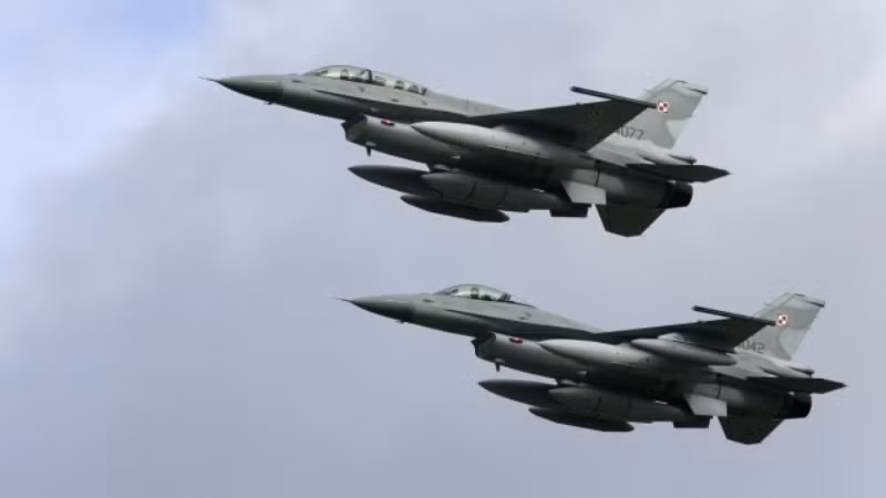Các chiến đấu cơ F-16 Thổ Nhĩ Kỳ được chuyển đến Azecbaijan qua không phận Gruzia