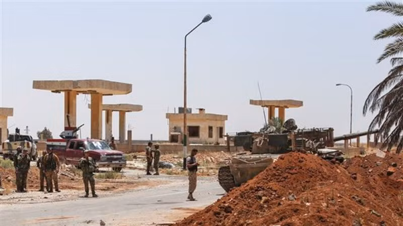Một trạm quan sát của lực lượng Thổ Nhĩ Kỳ ở Syria