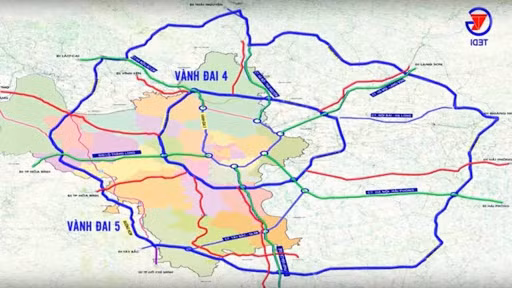 Quy hoạch vành đai 5- Vùng Thủ đô Hà Nội
