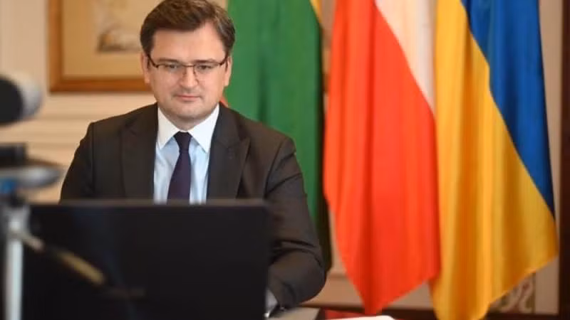 Ngoại trưởng Ukraine Dmitry Kuleba Ngoại trưởng Ukraine Dmitry Kuleba