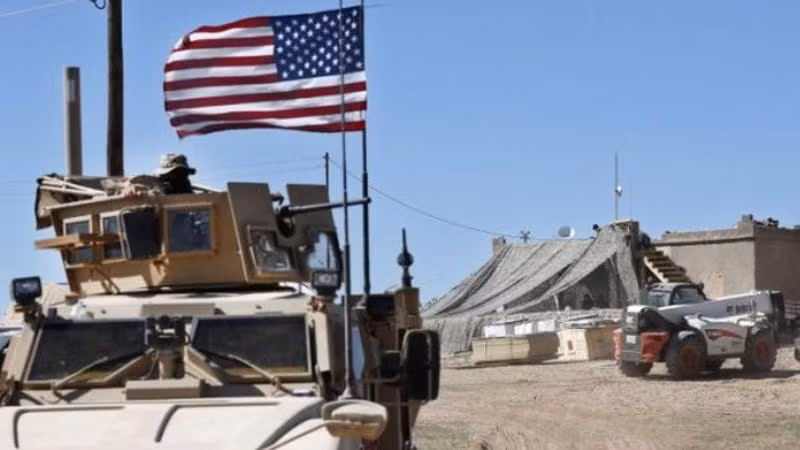Một căn cứ của quân đội Mỹ ở Syria