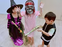 [ẢNH] Dàn sao và gia đình tưng bừng hóa trang độc đáo dịp Halloween