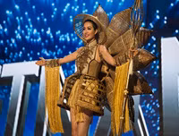 Những trang phục dân tộc Việt Nam từng chinh chến tại Miss Universe