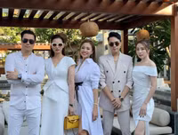 [ẢNH] Trai xinh gái đẹp showbiz hội tụ trong đám cưới 