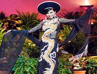 Những trang phục dân tộc Việt Nam từng chinh chến tại Miss Universe