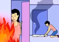 [ẢNH] Những kỹ năng thoát hiểm khi có đám cháy