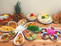 [ẢNH] Rằm tháng 7 âm lịch: Gợi ý chuẩn bị mâm cơm cúng