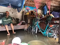 Ảnh hưởng bão số 2: Cầu sập, kênh vỡ, 5 người thương vong