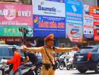 [Ảnh] Hà Nội: Những phận người nhọc nhằn mưu sinh trong dịp nghỉ lễ