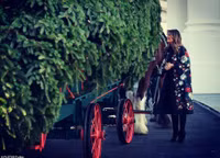 [ẢNH] Đệ nhất phu nhân nước Mỹ Melania Trump trang hoàng Nhà Trắng đón Giáng sinh 2019