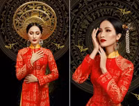 [ẢNH] Thần thái nổi bật của Hoài Sa tại cuộc thi Hoa hậu Chuyển giới Quốc tế 2020