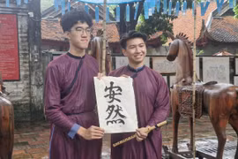 "Nét chữ An nhiên" tiếp nối truyền thống "trọng học, trọng chữ"