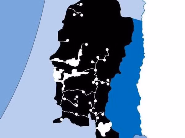 Chính trị gia Israel đăng bản đồ về "thỏa thuận thế kỷ" của Tổng thống Trump ảnh 1 Chính trị gia Israel đăng bản đồ về "thỏa thuận thế kỷ" của Tổng thống Trump ảnh 1