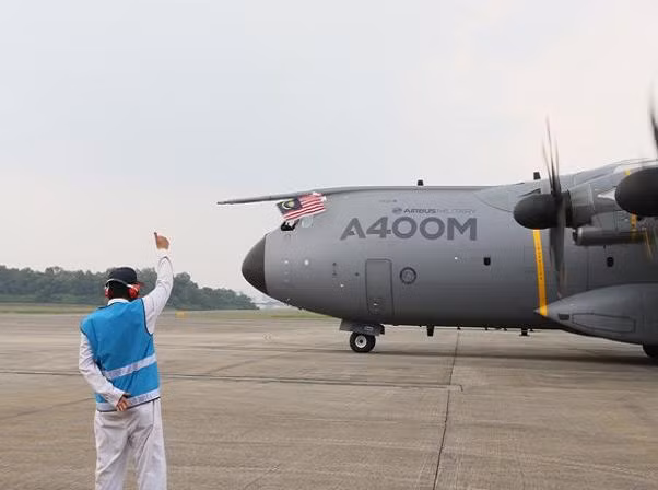 Malaysia tiếp nhận máy bay vận tải quân sự A400M đầu tiên ảnh 1