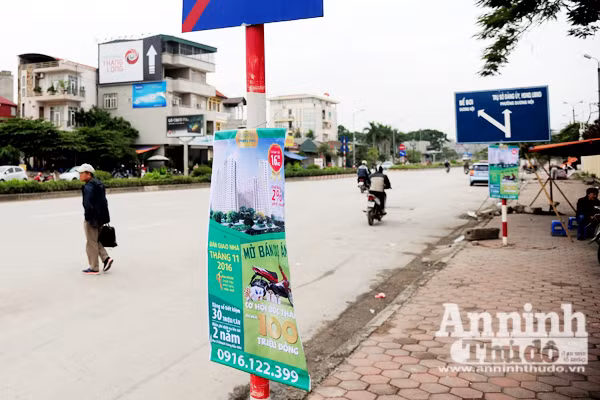 Chung cư, biêt thự đua nhau "trèo" cột điện mời gọi người mua ảnh 6