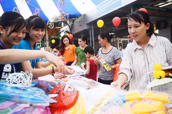 Tết Trung thu xúc động tại Bệnh viện Nhi Trung ương ảnh 13