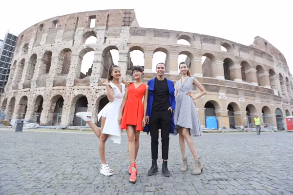 Top 4 Vietnam's Next Top Model hào hứng khám phá Italy ảnh 8