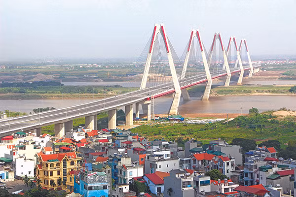 Cận cảnh cầu Nhật Tân ngày khánh thành ảnh 3