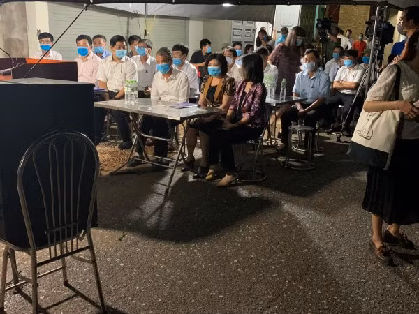 Hà Nội: "Vùng dịch" Covid-19 Dũng Tiến trước giờ kết thúc cách ly ảnh 6