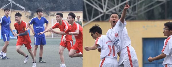 Bán kết giải bóng đá học sinh THPT Hà Nội - Báo ANTĐ lần thứ XV - 2015: Lôi cuốn, đầy kịch tính ảnh 1