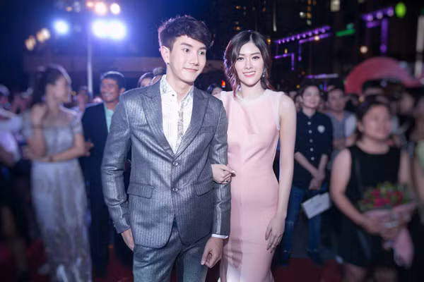 Huỳnh Tiên tình tứ cùng ngôi sao Thái Lan trong buổi ra mắt phim "Valentine Trắng" ảnh 2