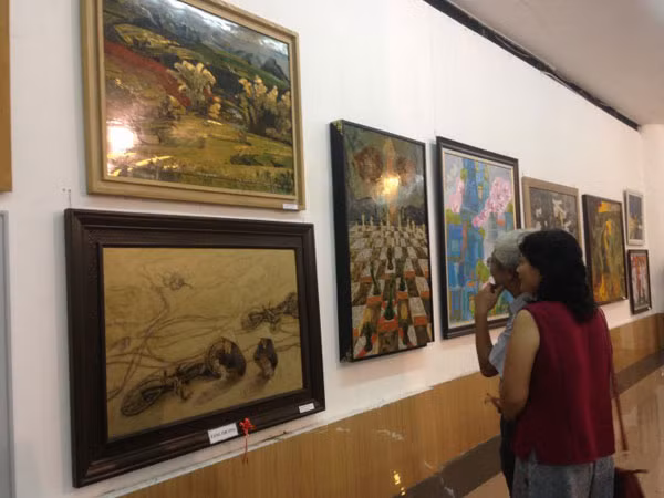 Triển lãm Mỹ thuật Thủ đô 2015 ảnh 1