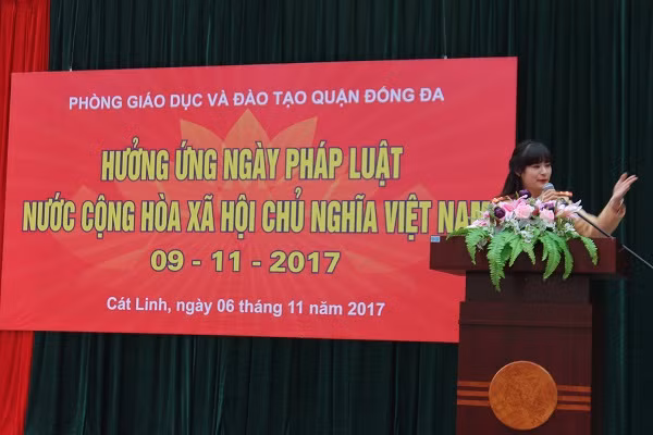 Để mỗi học sinh là một tuyên truyền viên về pháp luật ảnh 3